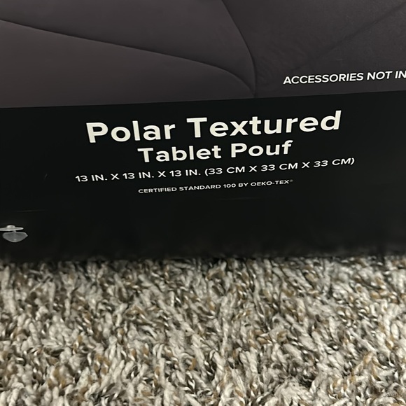UGG Polar Textured Tablet Pouf - Picture 6 of 7